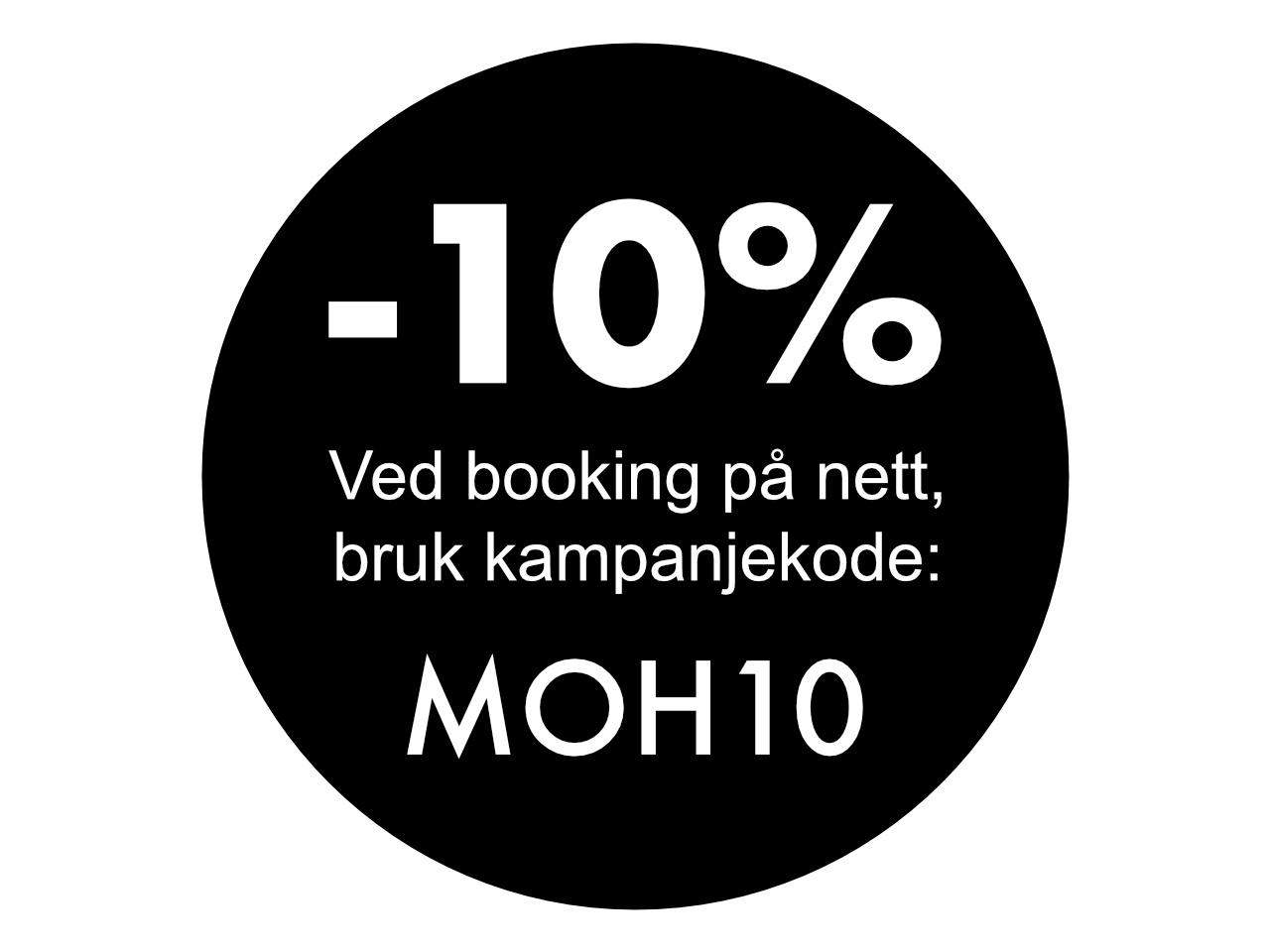 Kampanjekode: MOH10